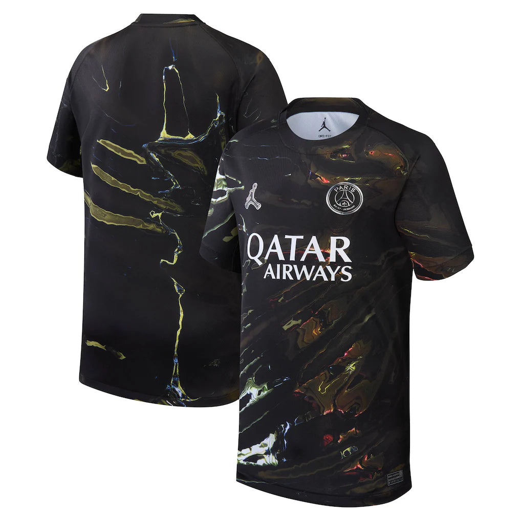 Paris Saint-Germain Jordan Brand Youth 2025/26 Fifth Stadium Jersey - Black