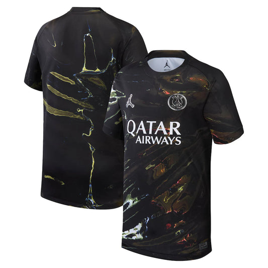 Paris Saint-Germain Jordan Brand Youth 2025/26 Fifth Stadium Jersey - Black