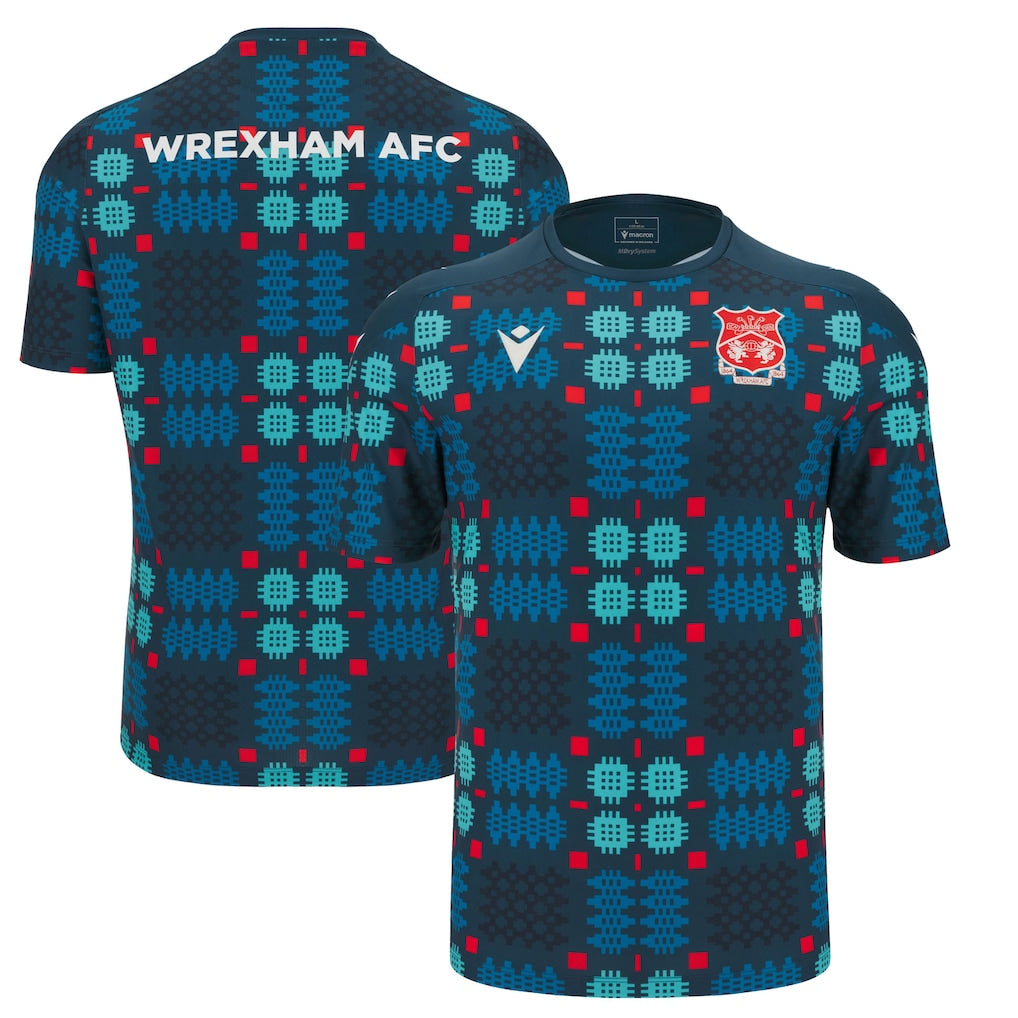 Wrexham Warm-Up Top - Blue