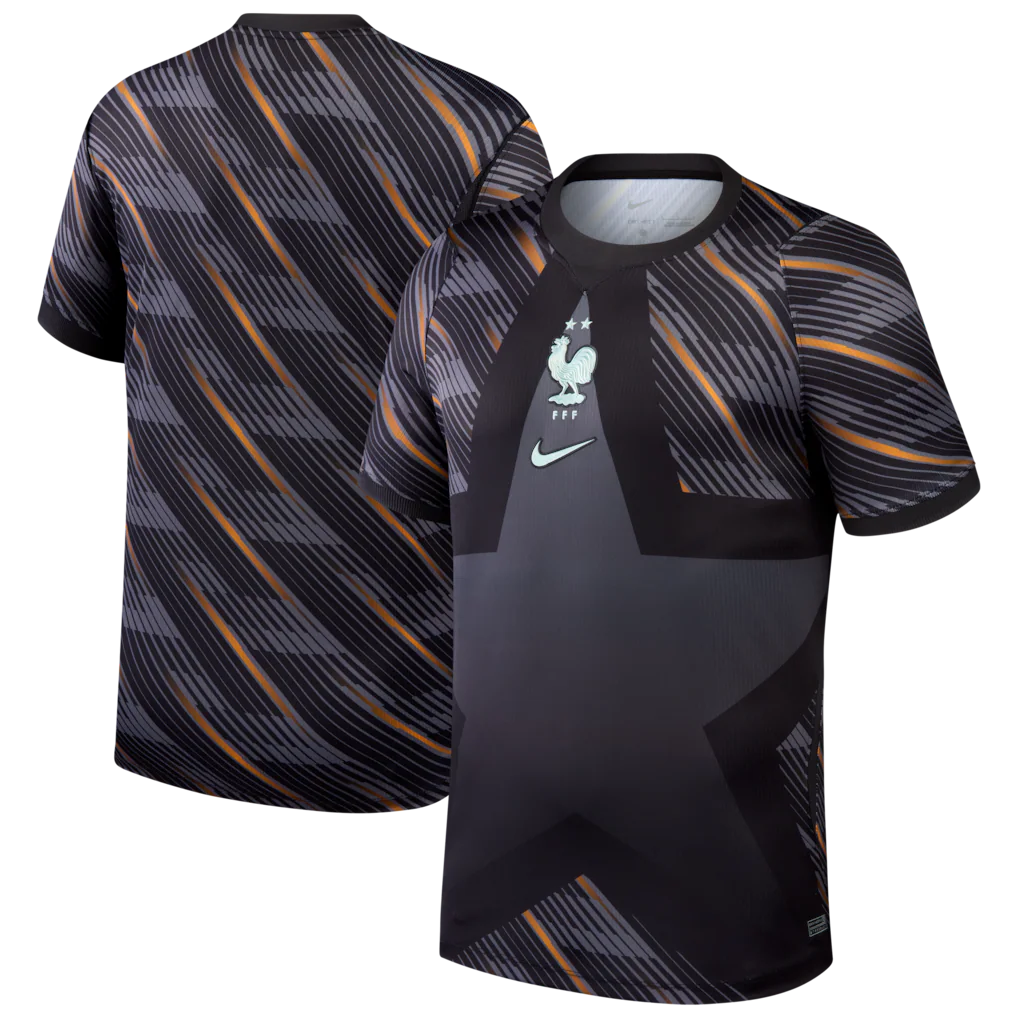 France National Team Nike Men's 2026 Goalkeeper Stadium Jersey - Gray