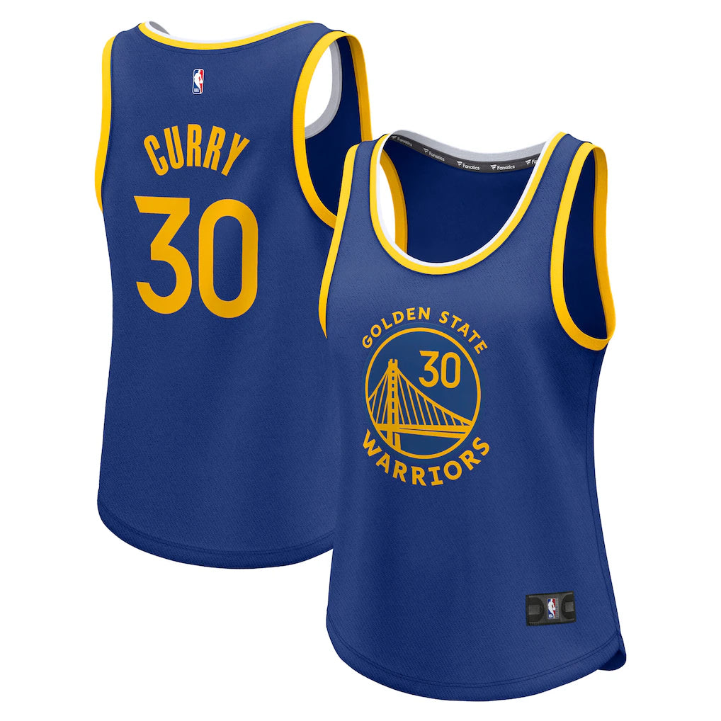 Stephen Curry Golden State Warriors Women's Player Jersey - Icon Edition - Royal