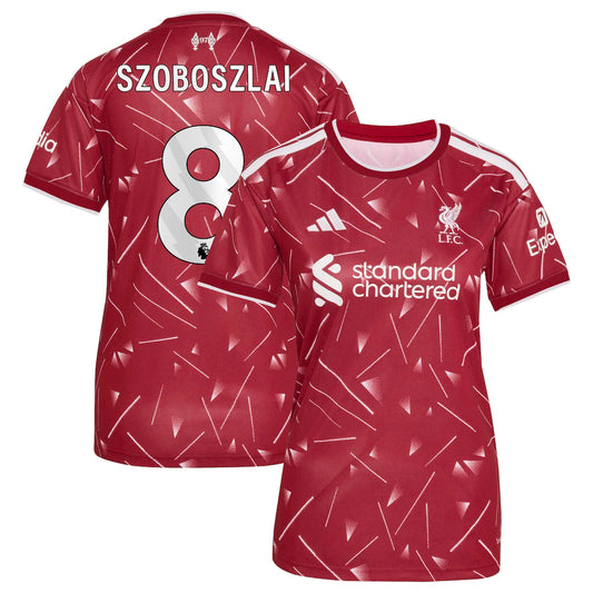 Dominik Szoboszlai Liverpool adidas Women's 2026/27 Home Jersey - Red