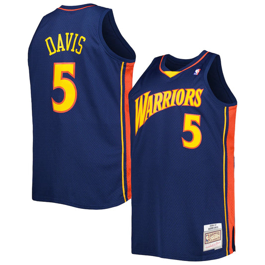 Baron Davis Golden State Warriors Big & Tall Hardwood Classics 2006/07 - Navy