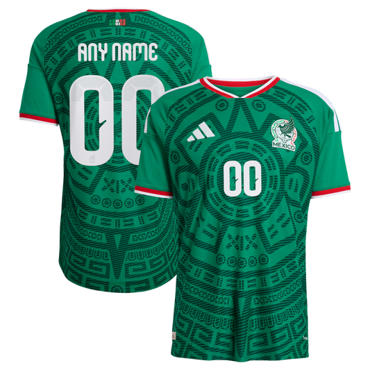 Mexico National Team 2026 Home Custom Jersey - Green