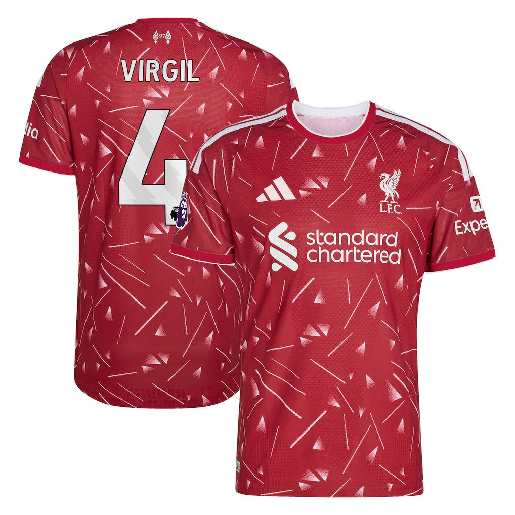 Virgil van Dijk Liverpool 2026/27 Home On-Field - Red