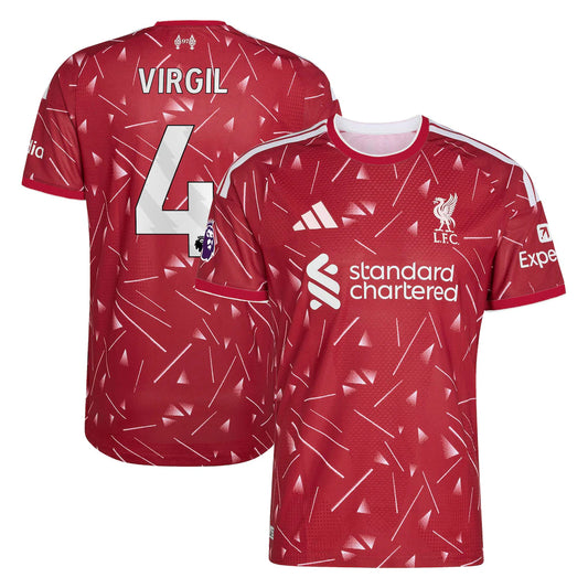 Virgil van Dijk Liverpool 2026/27 Home On-Field - Red