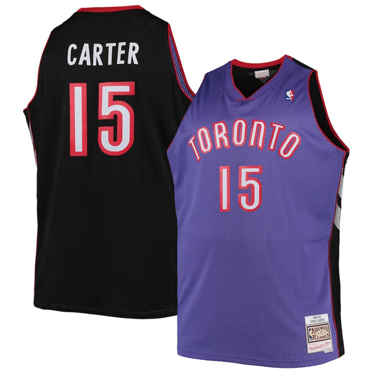 Vince Carter Toronto Raptors Big & Tall 1999/00 Hardwood Classics - Purple