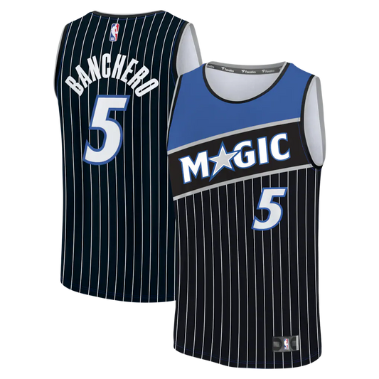 Paolo Banchero Orlando Magic Jersey - Statement Edition - Black