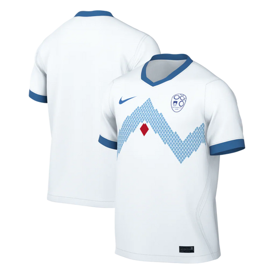 Slovenia National Team Nike 2026 Home Stadium Jersey - White