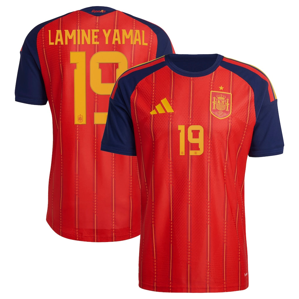 Lamine Yamal Spain National Team 2026 Home - Red