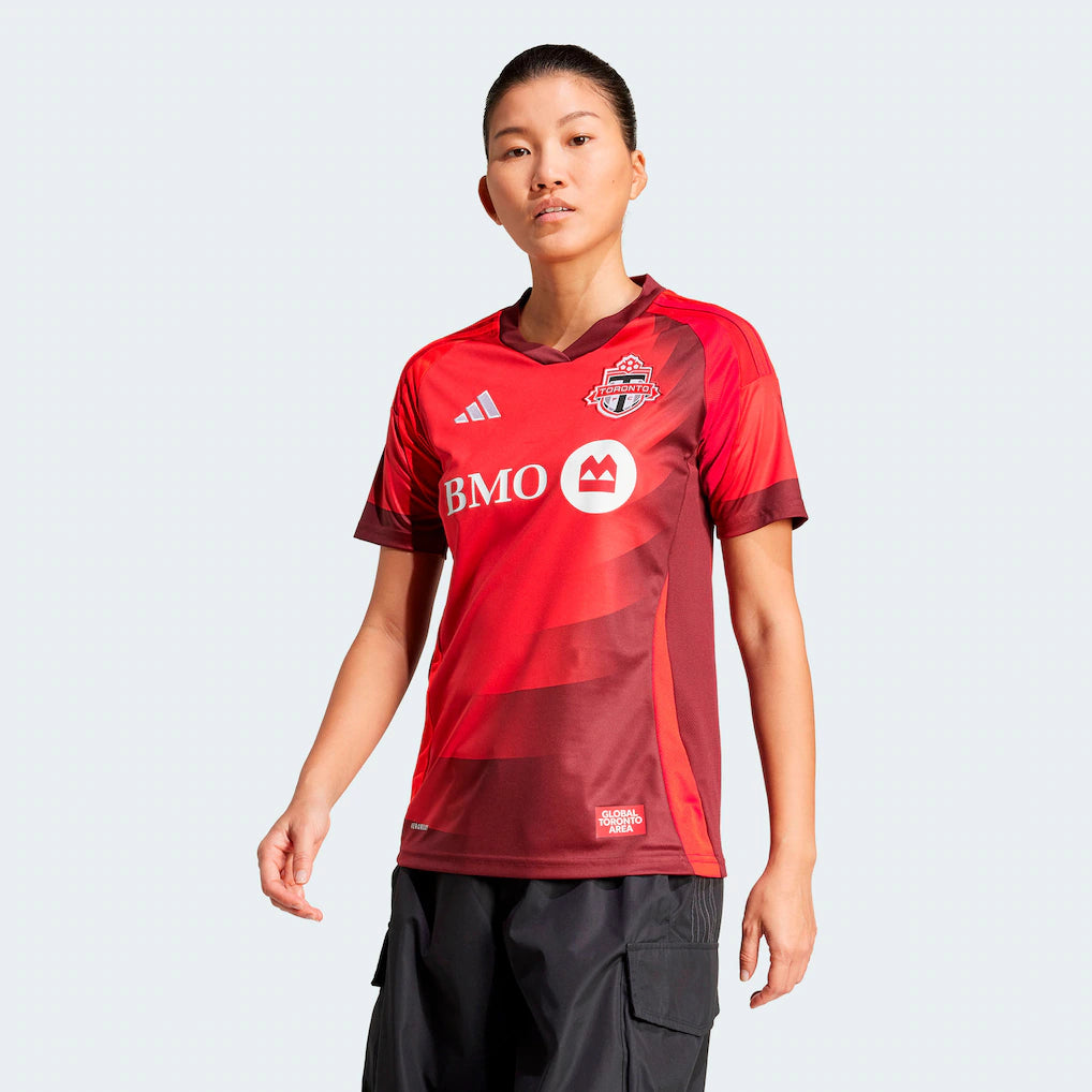 Toronto FC adidas Women's 2025 Club Kit Jersey - Red