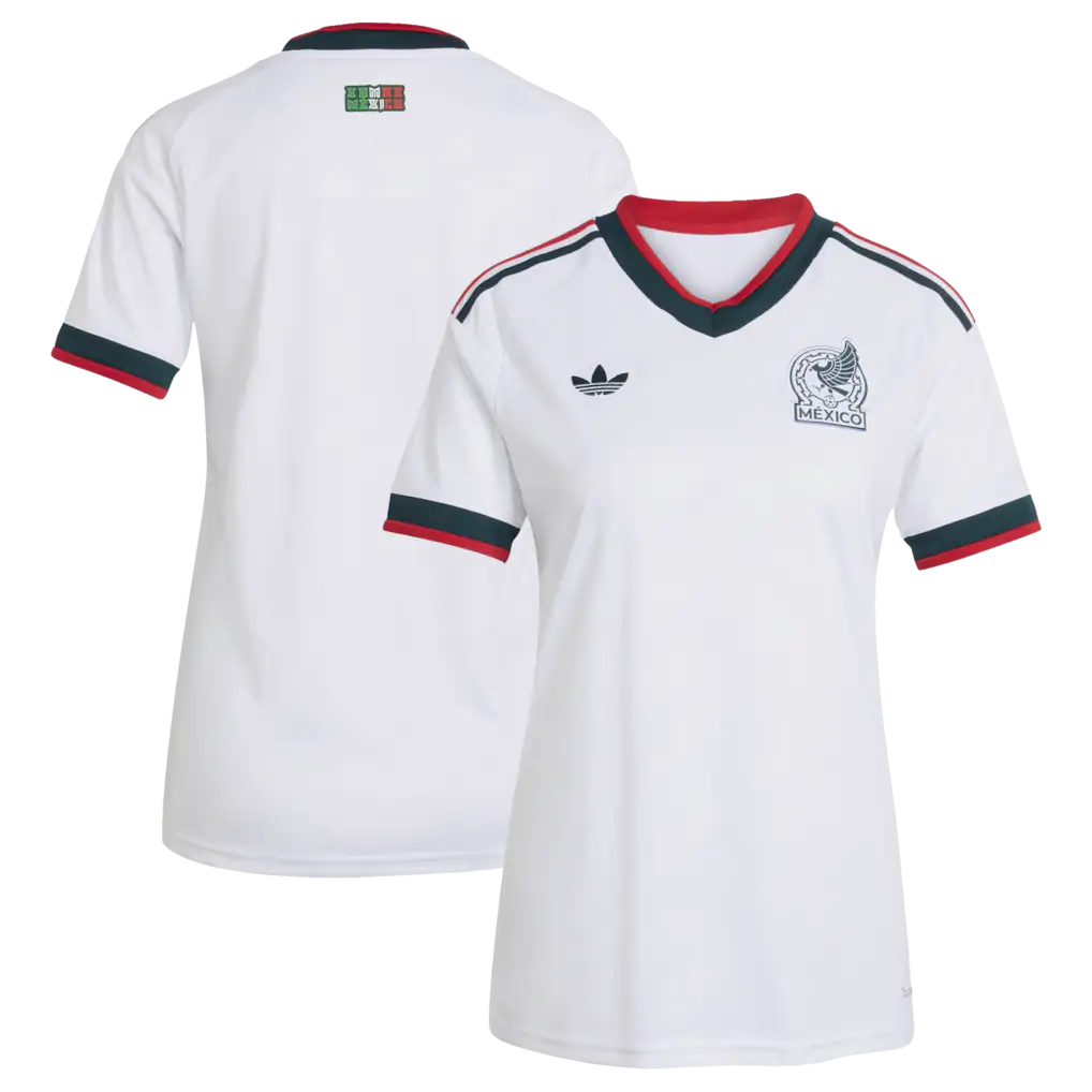 Mexico National Team adidas Women's 2026 Away Jersey - White