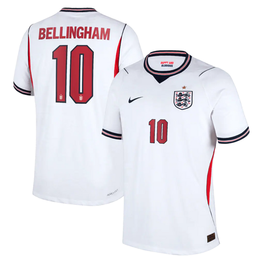 Jude Bellingham England National Team 2026 Home Match - White