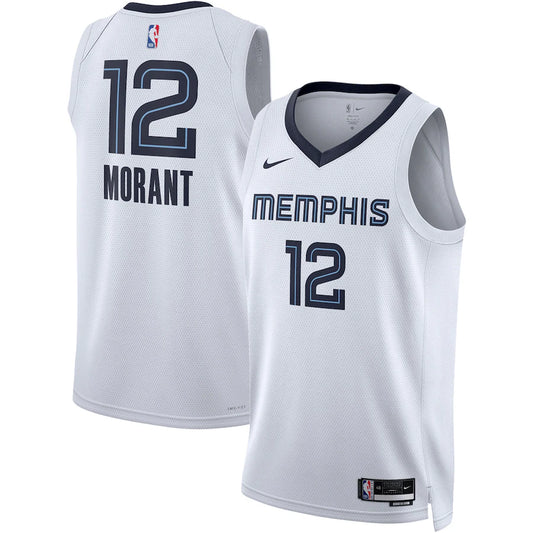 Ja Morant Memphis Grizzlies Unisex - Association Edition - White