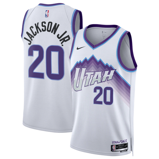 Jaren Jackson Jr. Utah Jazz Unisex - Association Edition - White