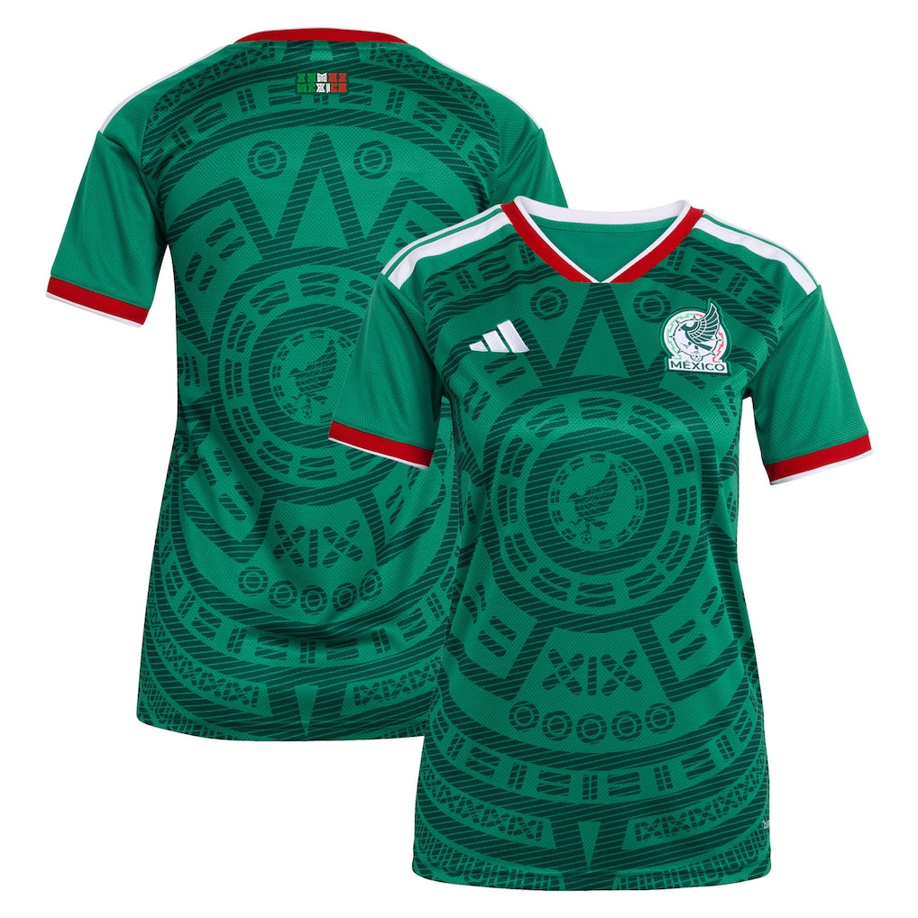 Mexico National Team adidas Women's 2026 Home Jersey - Green