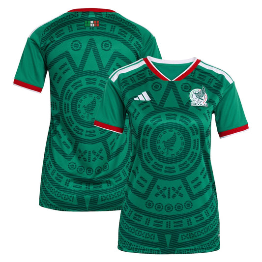 Mexico National Team adidas Women's 2026 Home Jersey - Green