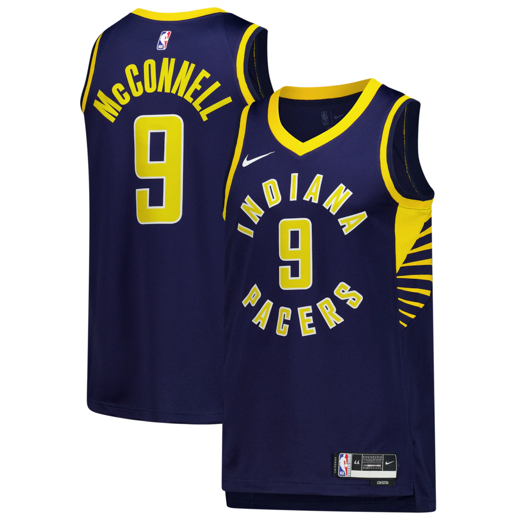 T.J. McConnell Indiana Pacers Unisex - Icon Edition - Navy