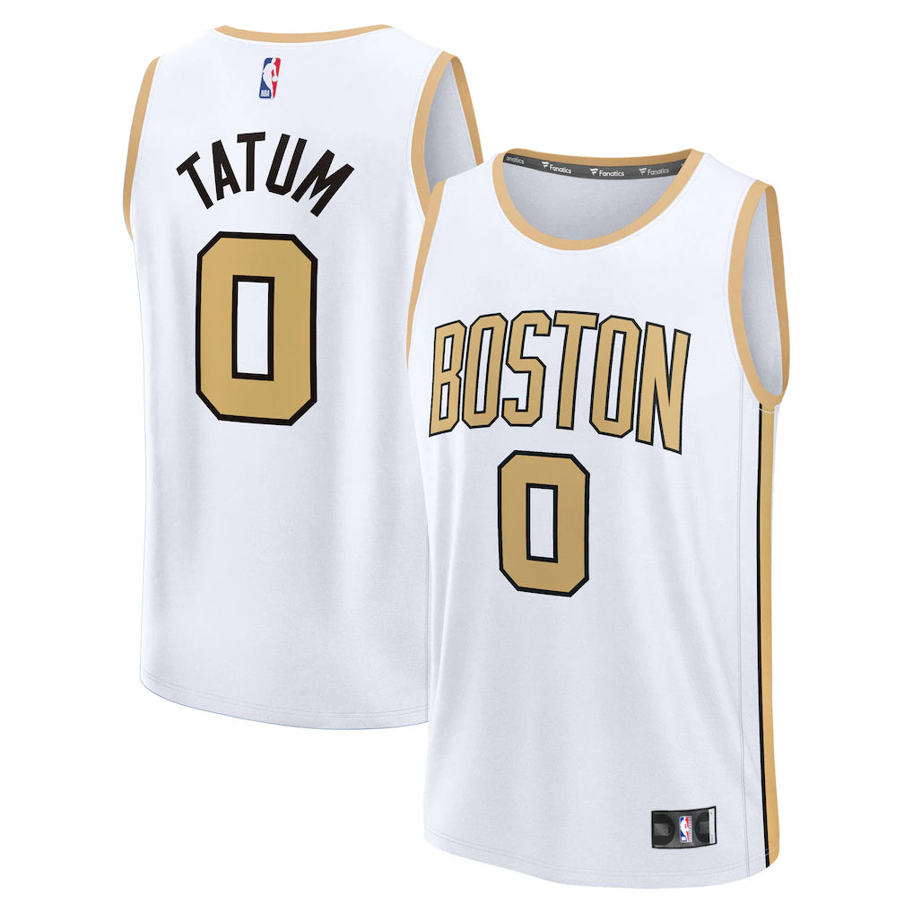 Jayson Tatum Boston Celtics 2025/26 City Edition Jersey - White