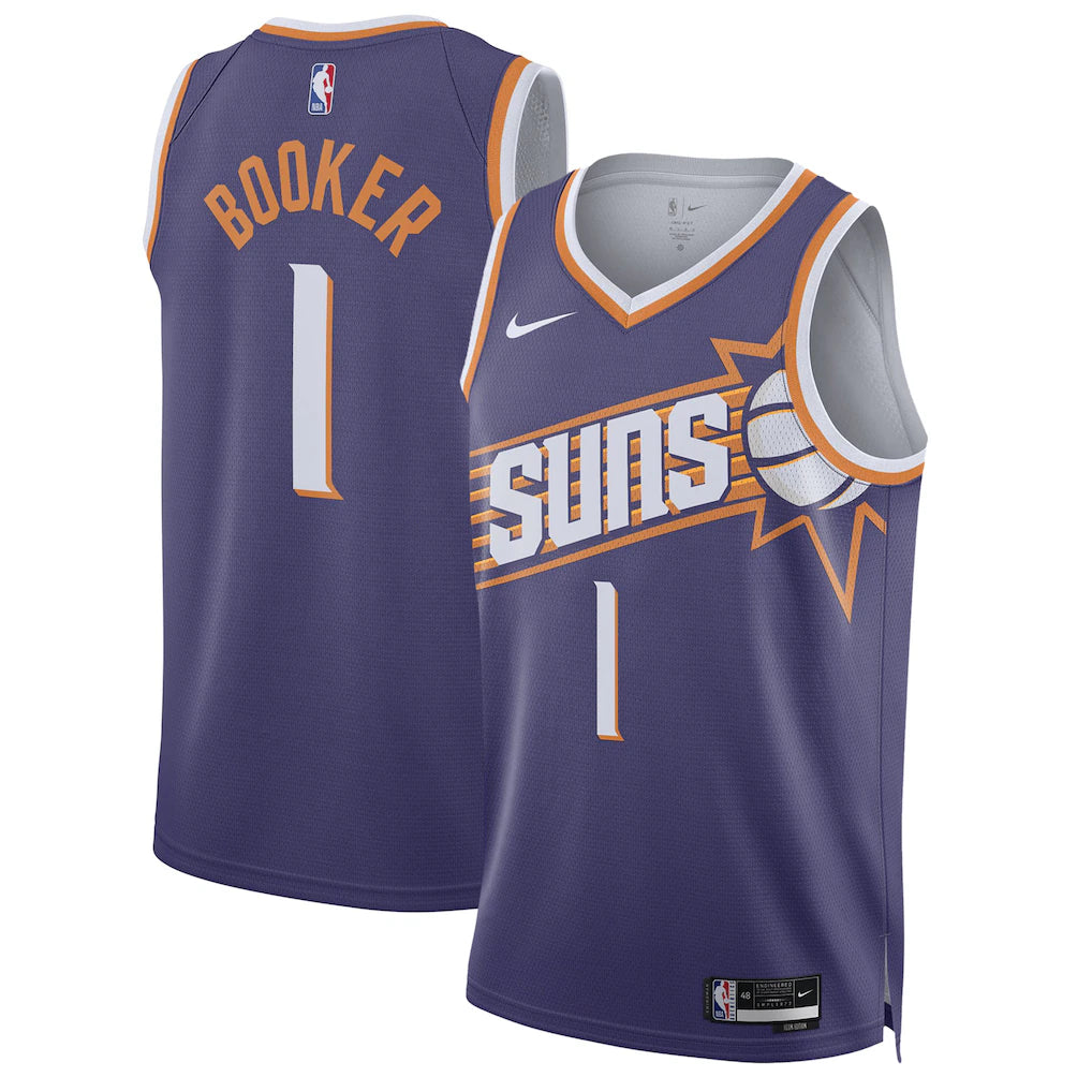 Devin Booker Phoenix Suns Unisex - Icon Edition - Purple