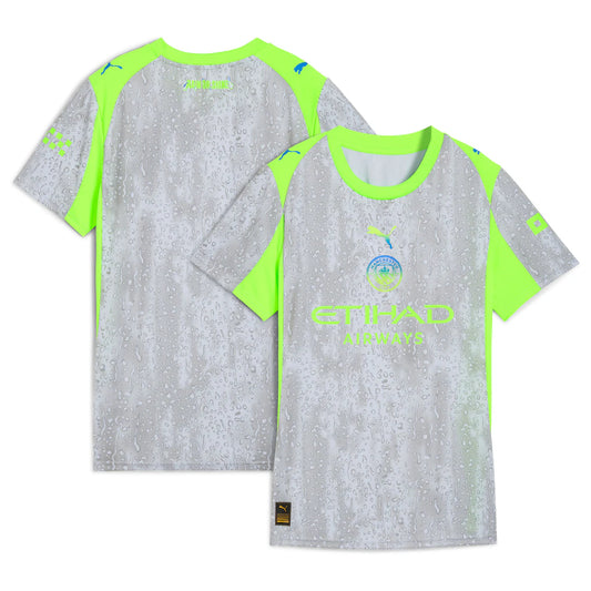 Manchester City Puma Women's 2025/26 Third Jersey - Green/Neon Green