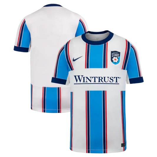 Chicago Stars FC Nike Youth 2026 Primary Stadium Jersey - White