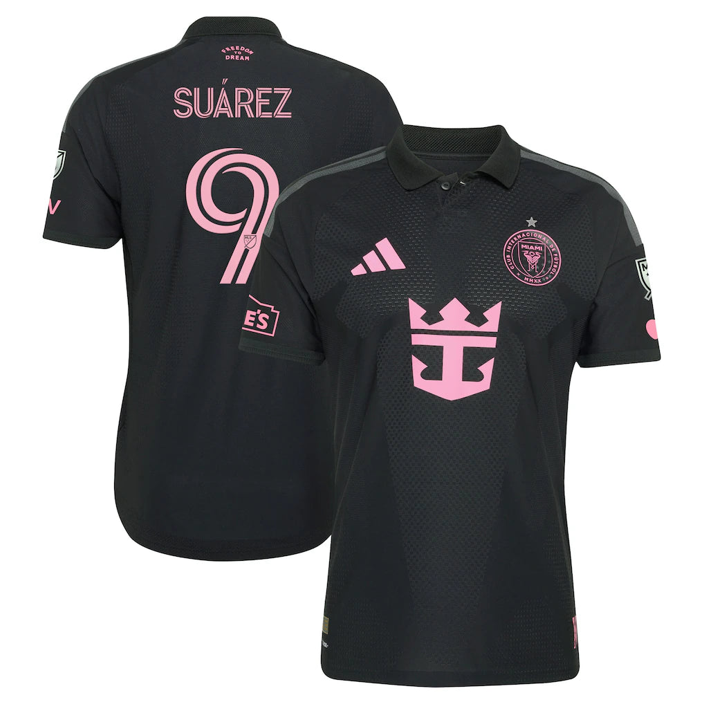 Luis Suárez Inter Miami CF 2026 Presagio On-Field Patch Jersey - Black