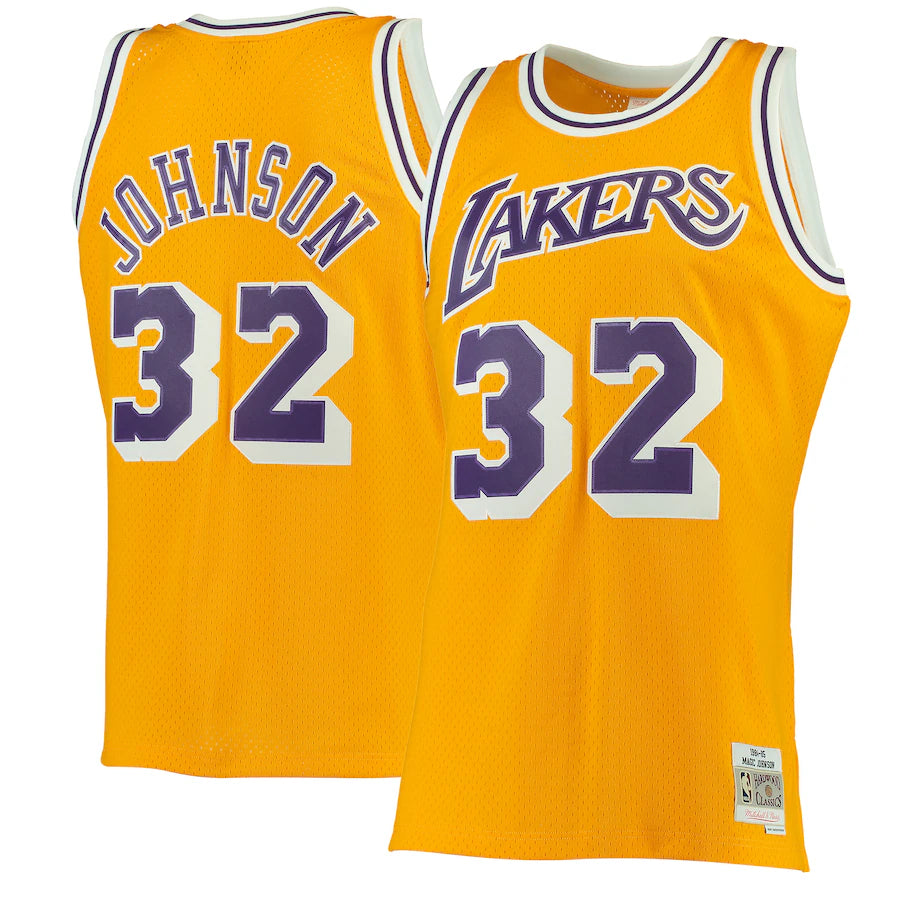 Magic Johnson Los Angeles Lakers 1984/85 Hardwood Classics - Gold