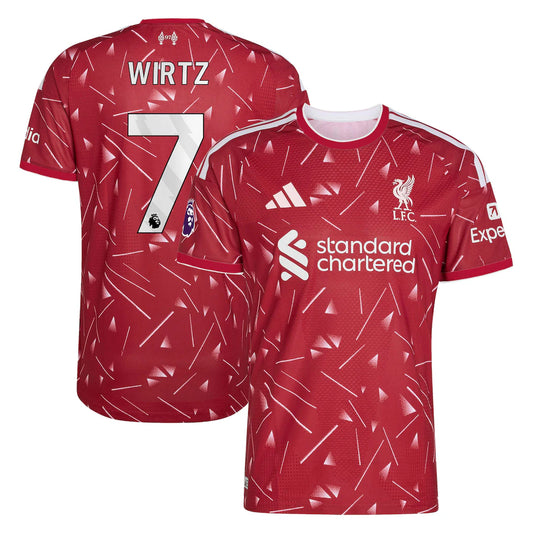 Florian Wirtz Liverpool 2026/27 Home On-Field - Red