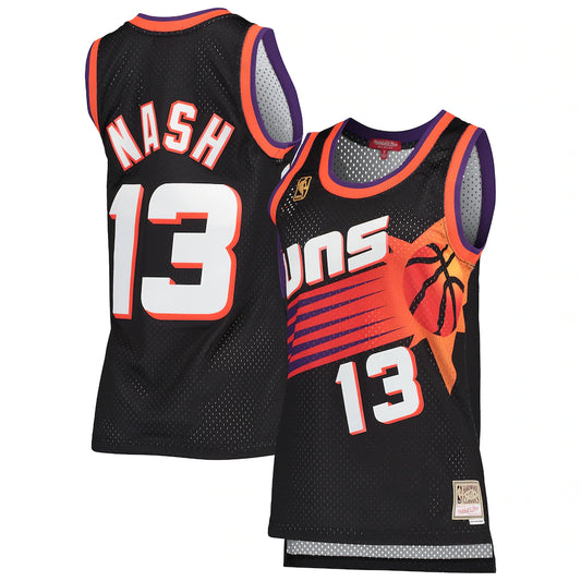 Steve Nash Phoenix Suns Women's Hardwood Classics - Black
