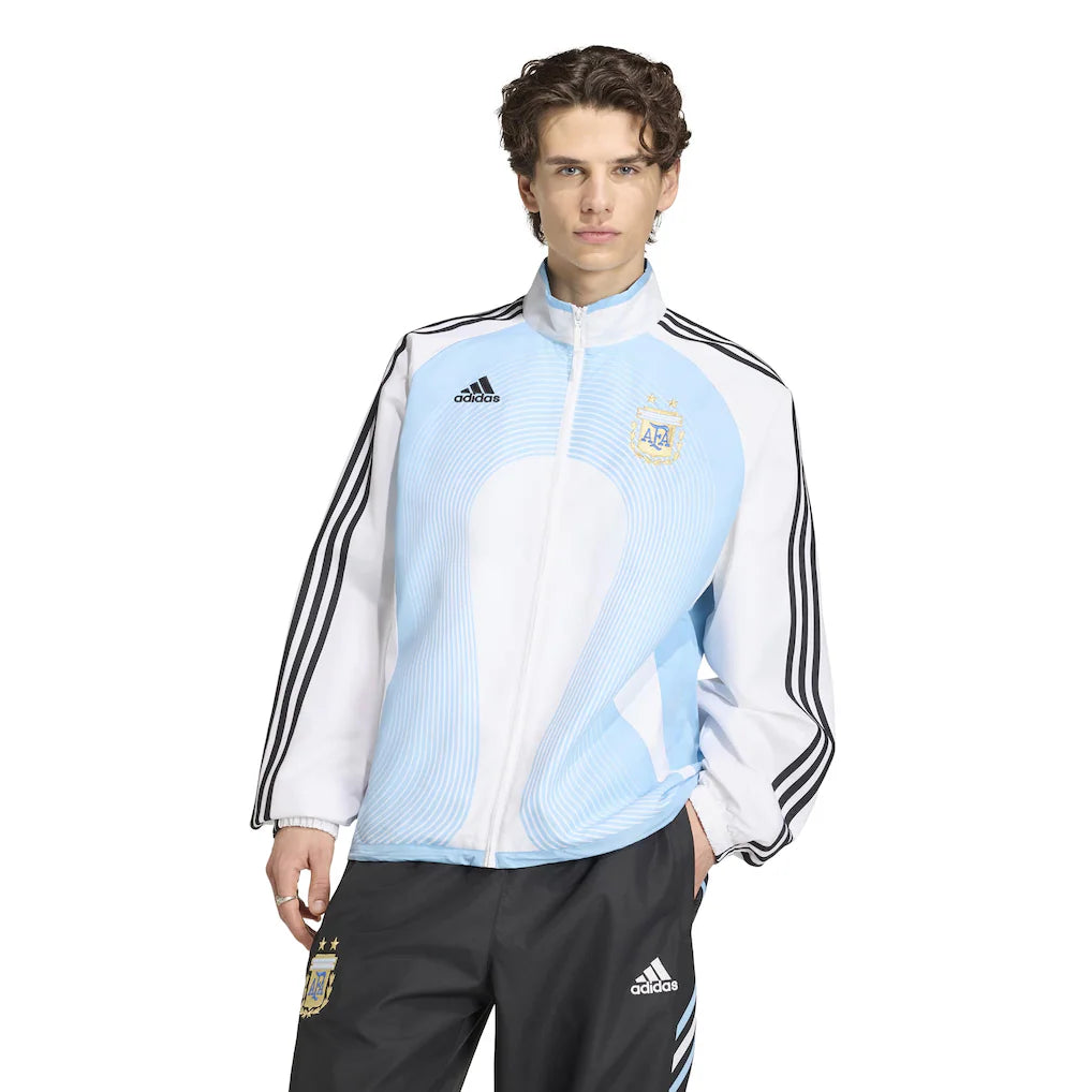 Argentina National Team 2006 Bringback Full-Zip Track Top - White