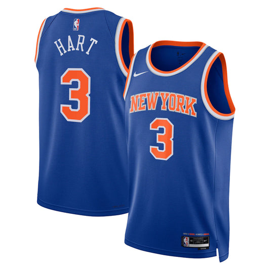 Josh Hart New York Knicks Unisex - Icon Edition - Blue