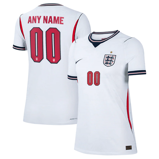 England National Team Women's 2026 Home Match Custom Jersey - White