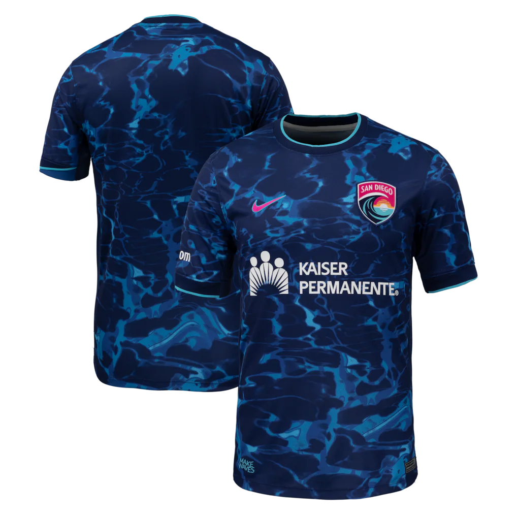 San Diego Wave FC Nike 2026 Secondary Stadium Jersey - Navy