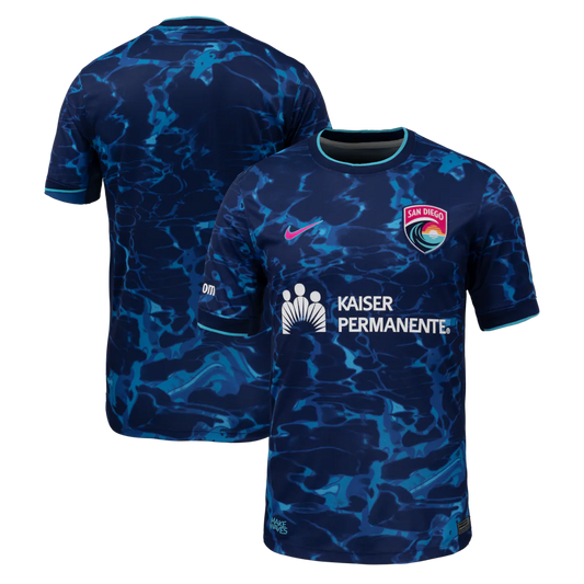 San Diego Wave FC Nike 2026 Secondary Stadium Jersey - Navy