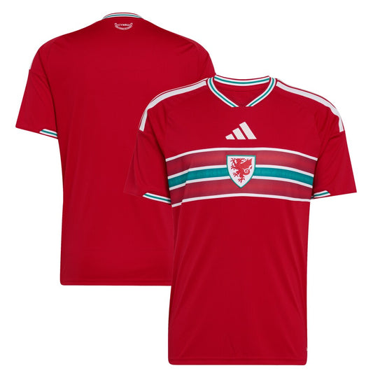 Wales National Team adidas 2026 Home Jersey - Red