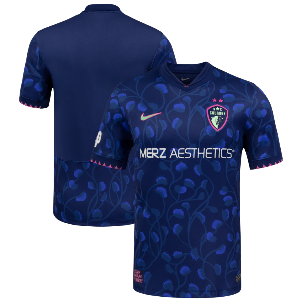 North Carolina Courage Nike 2026 Third Stadium Jersey - Navy