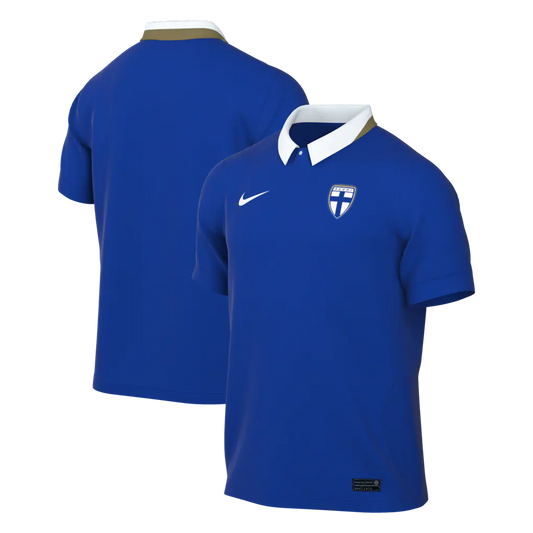 Finland National Team Nike 2026 Away Stadium Jersey - Blue