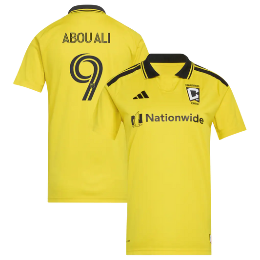 Wessam Abou Ali Columbus Crew adidas Women's 2026 The Crafted for Excellence Kit Jersey - Yellow