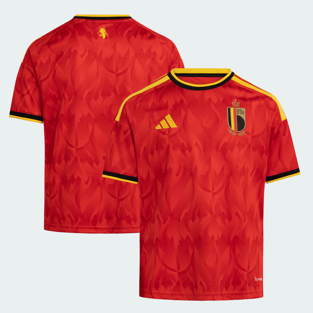 Belgium National Team adidas Youth 2026 Home Jersey - Red