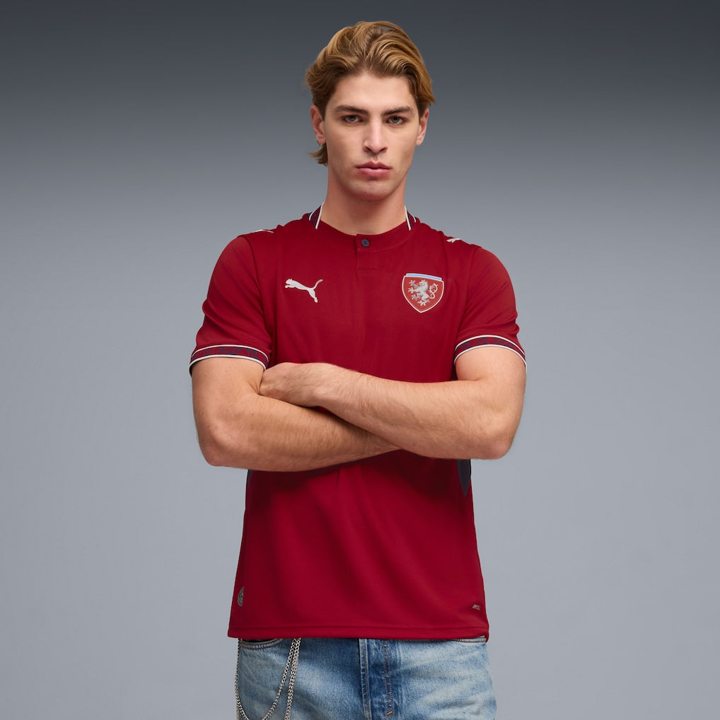 Czech Republic National Team Puma 2026 Home Jersey - Red