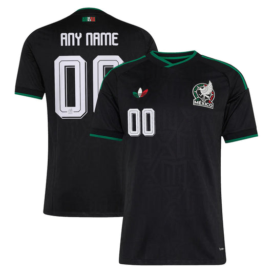 Mexico National Team 2026 On-Field Custom Jersey - Black