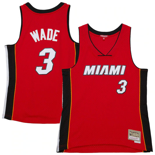 Dwyane Wade Miami Heat Women's 2005/06 Hardwood Classics - Red