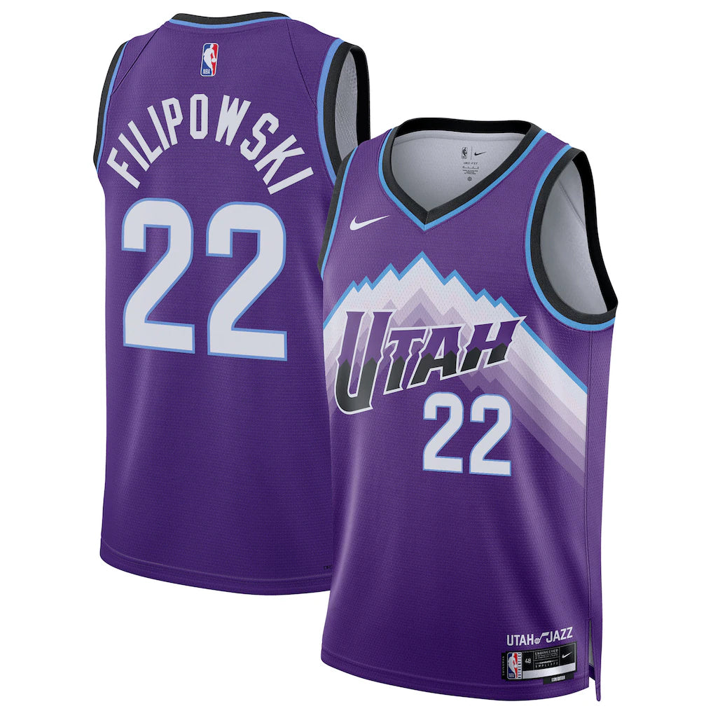 Kyle Filipowski Utah Jazz Unisex - Icon Edition - Purple