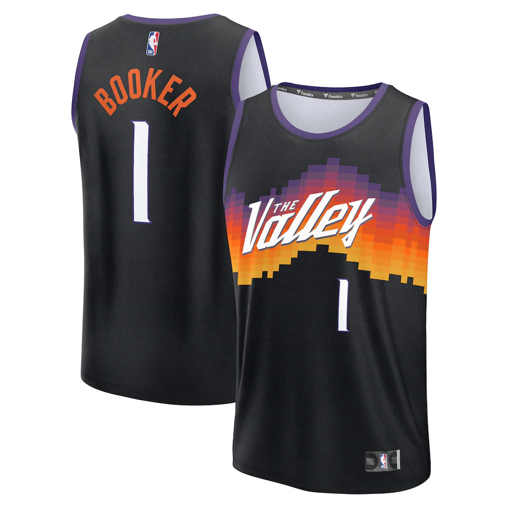 Devin Booker Phoenix Suns 2025/26 City Edition Jersey - Black