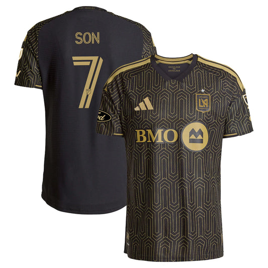 Son Heung-Min LAFC 2026 Primary Kit On-Field Patch Jersey - Black
