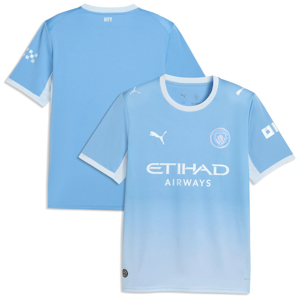 Manchester City Puma 2026/27 Home Jersey - Light Blue