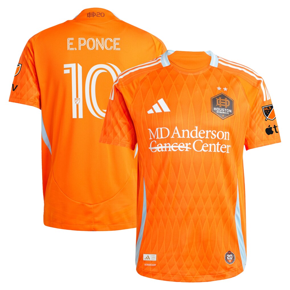 Ezequiel Ponce Houston Dynamo FC 2025 Season 20 On-Field - Orange
