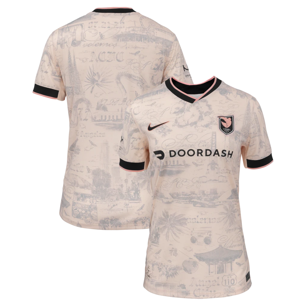 Angel City FC Nike Women's 2026 Secondary Stadium Jersey - Tan
