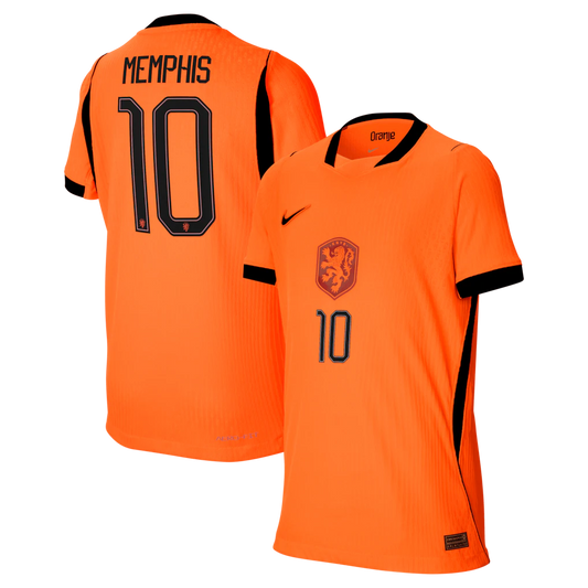 Memphis Depay Netherlands National Team Youth 2026 Home Match - Orange